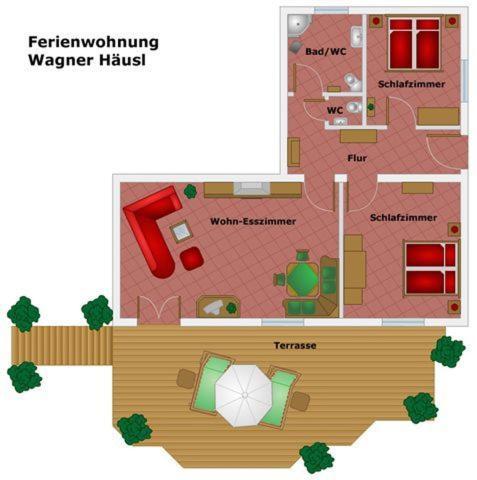 Wagner Haeusl Leilighet Saalbach-Hinterglemm Rom bilde
